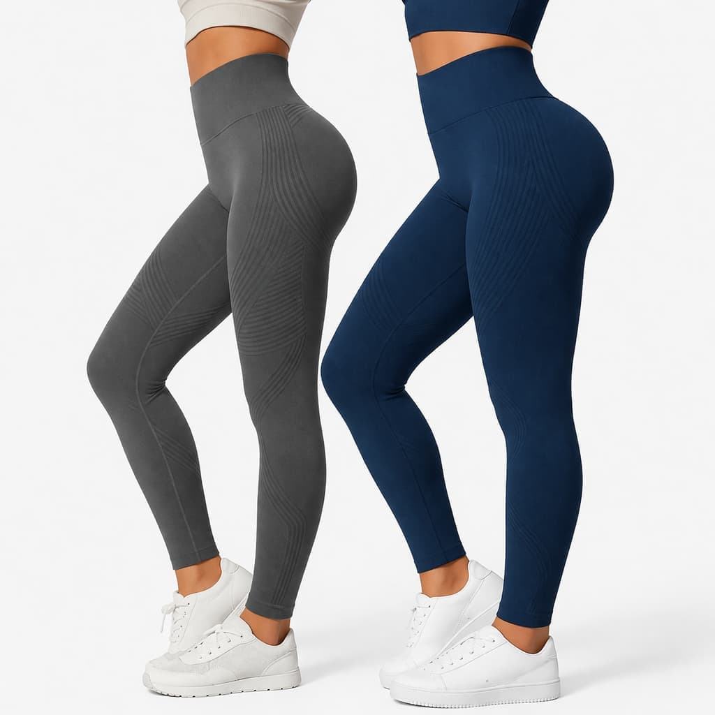 2 Legging Sculpt 3D-Compressão e Efeito Anti-Celulite