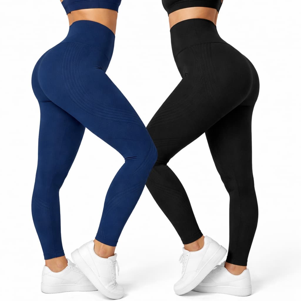 2 Legging Sculpt 3D-Compressão e Efeito Anti-Celulite