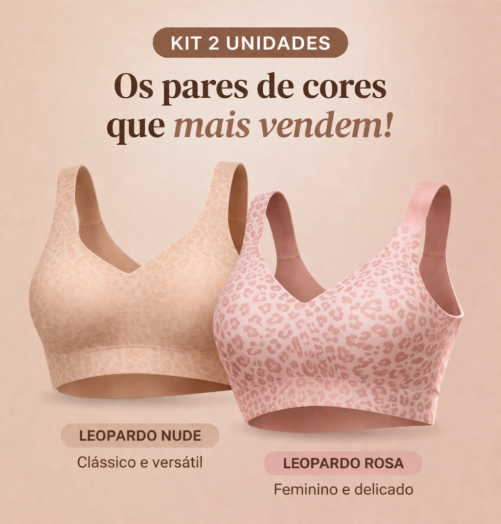 Sutiã LUNA LeveFit – 24h sem apertar, sem marcar, sem incômodo
