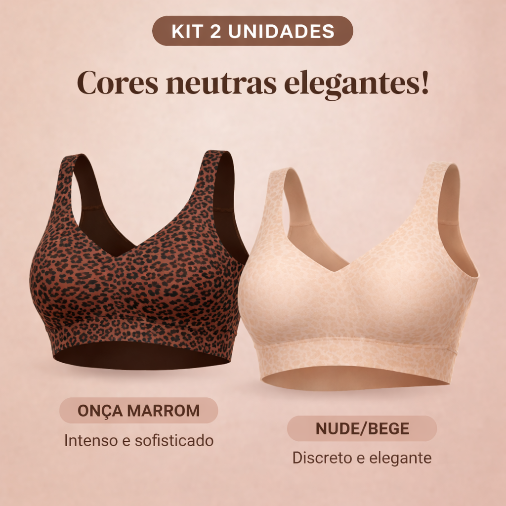 Sutiã LUNA LeveFit – 24h sem apertar, sem marcar, sem incômodo