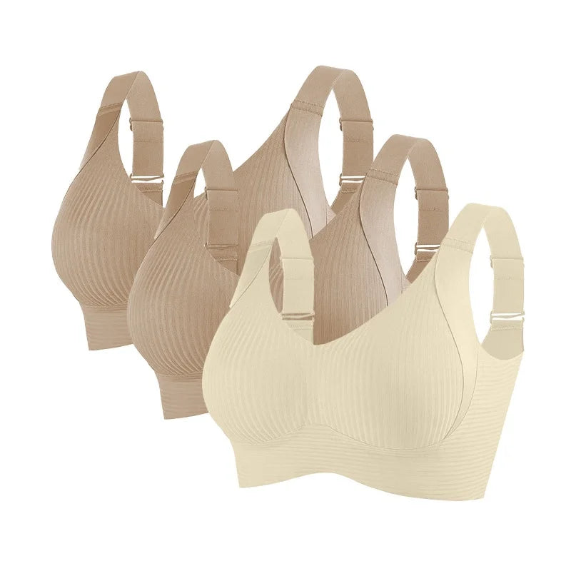 Sutiã ComfortFit 3 Peças – Sustentação, Conforto