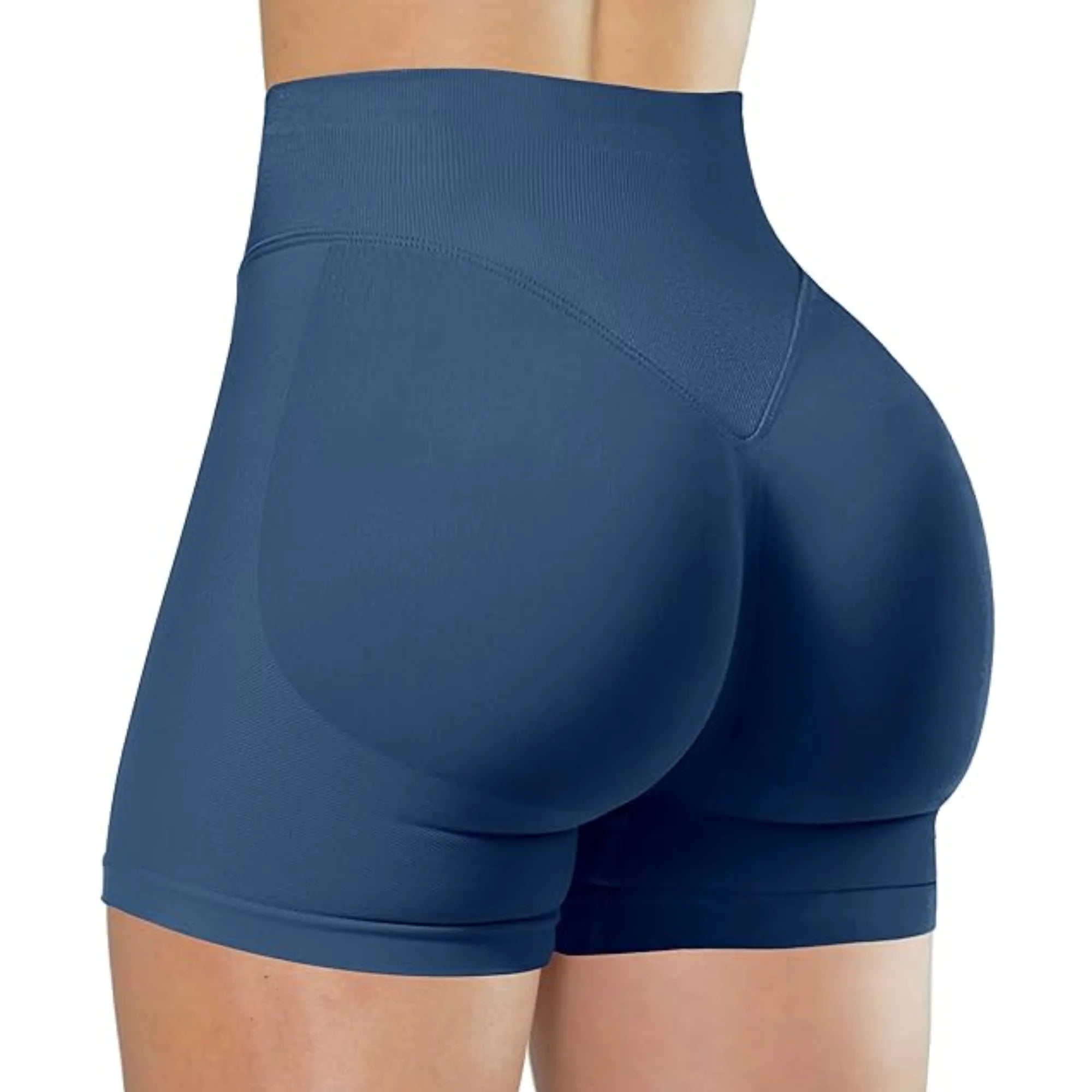 Shorts Fitness Sculpt 3D – Cintura Alta e Efeito Modelador Extreme