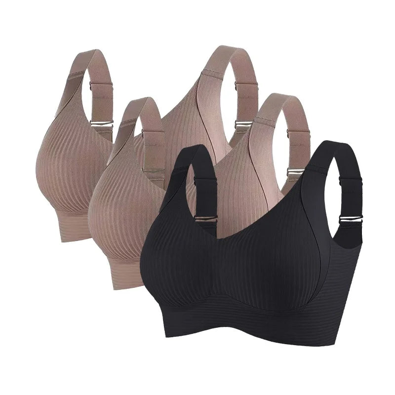 Sutiã ComfortFit 3 Peças – Sustentação, Conforto
