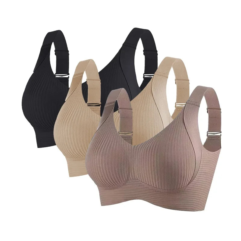 Sutiã ComfortFit 3 Peças – Sustentação, Conforto