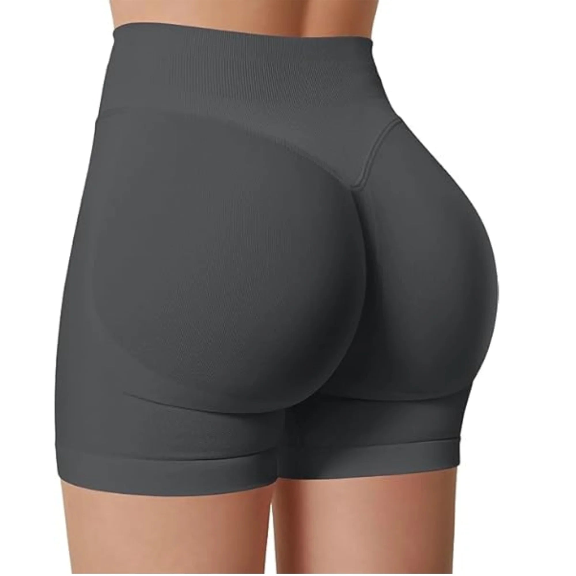 Shorts Fitness Sculpt 3D – Cintura Alta e Efeito Modelador Extreme