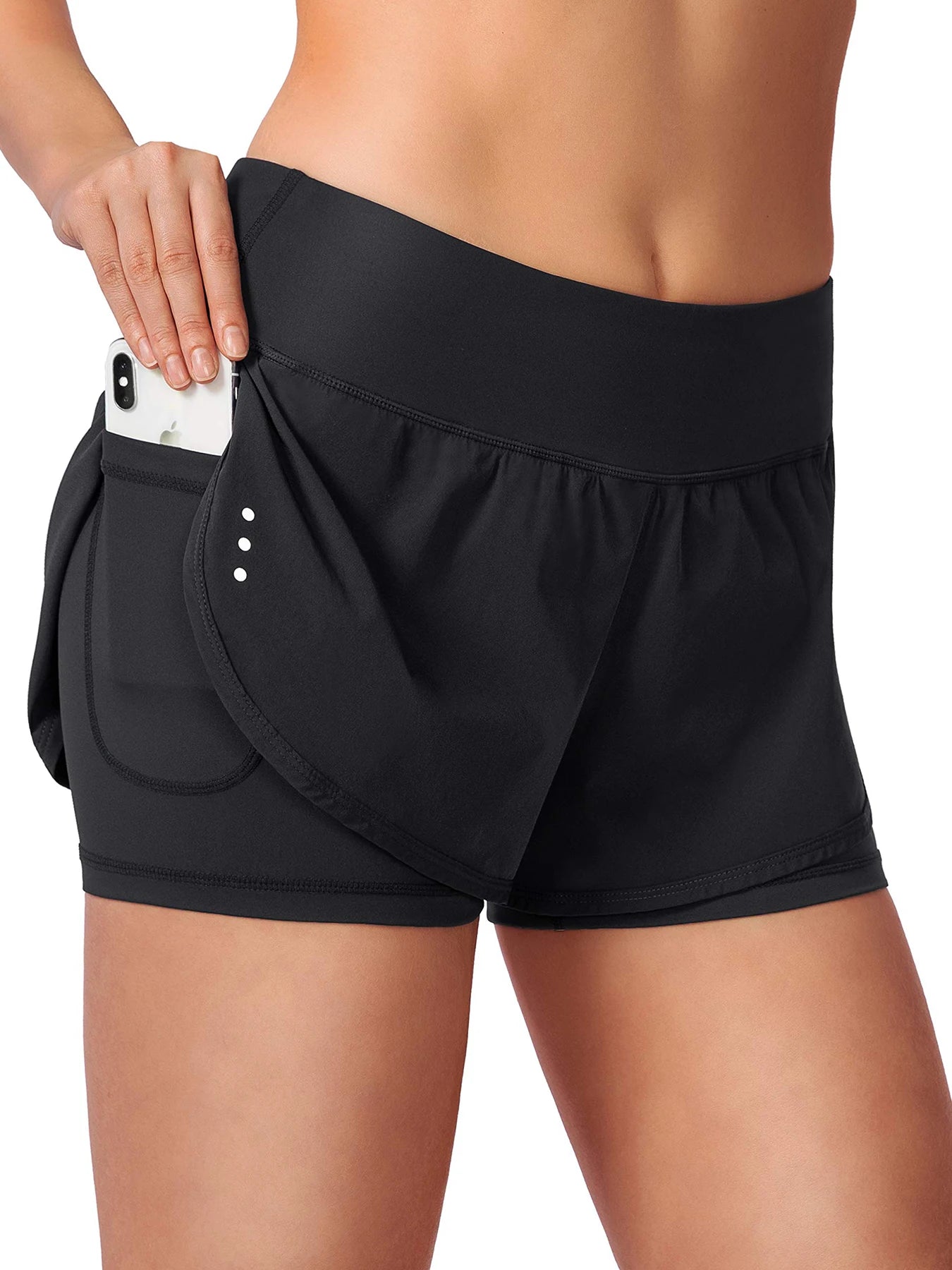 Shorts Fitness 2 em 1 Sport Pro – Alta Performance com Camada Dupla