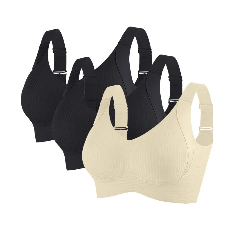 Sutiã ComfortFit 3 Peças – Sustentação, Conforto