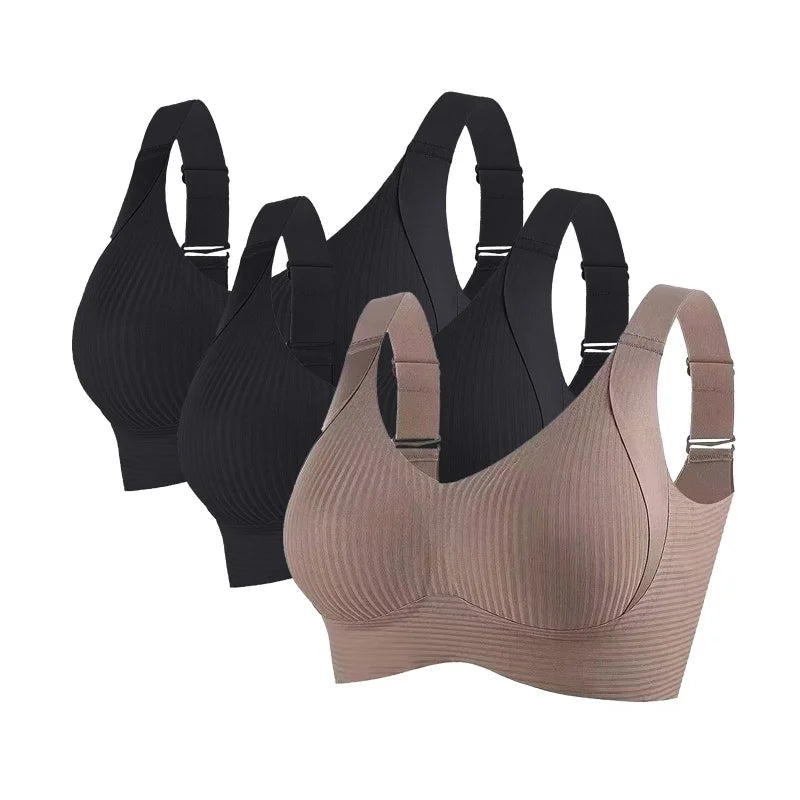 Sutiã ComfortFit 3 Peças – Sustentação, Conforto