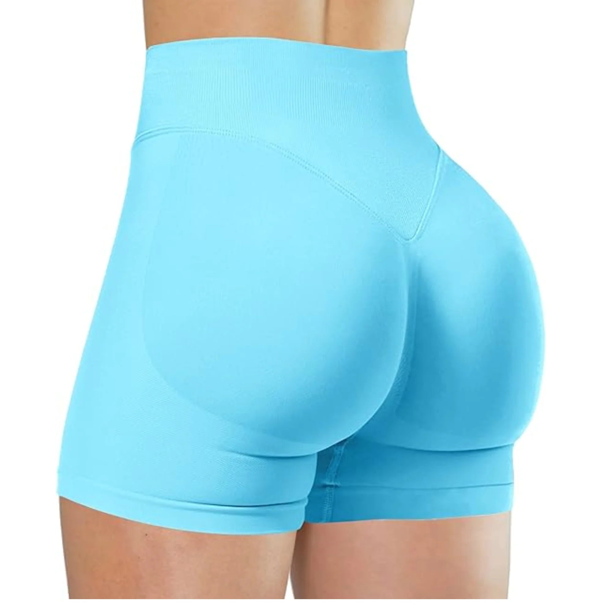 Shorts Fitness Sculpt 3D – Cintura Alta e Efeito Modelador Extreme
