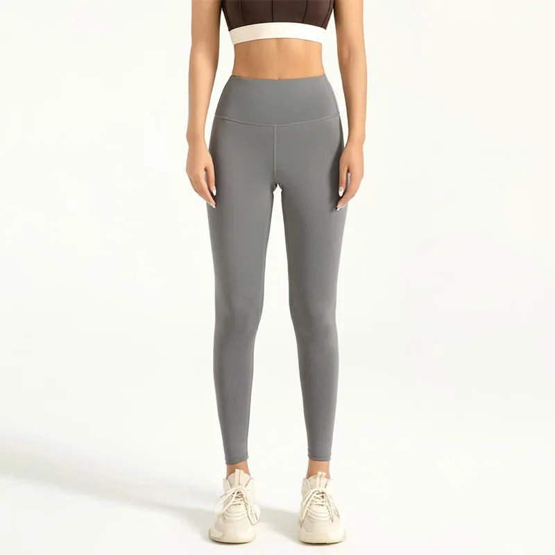 Conjunto Fitness Sculpt Manga Longa – Top Crop e Legging Cintura Alta