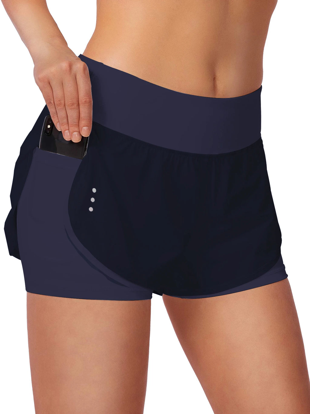 Shorts Fitness 2 em 1 Sport Pro – Alta Performance com Camada Dupla